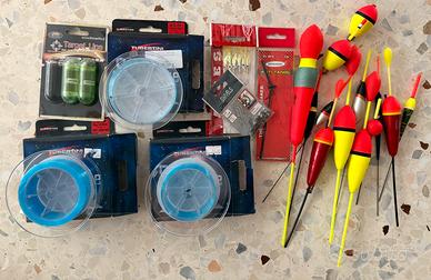 Materiale da pesca vario