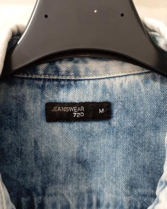 giacchetto in jeans smanicato taglia M 
