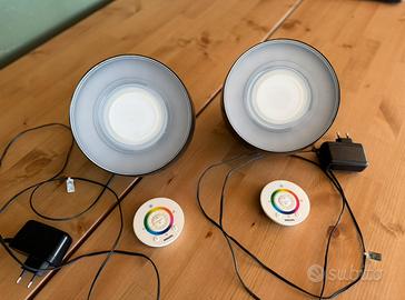 2 Philips Hue Iris - Nero - Controllo con Telecoma