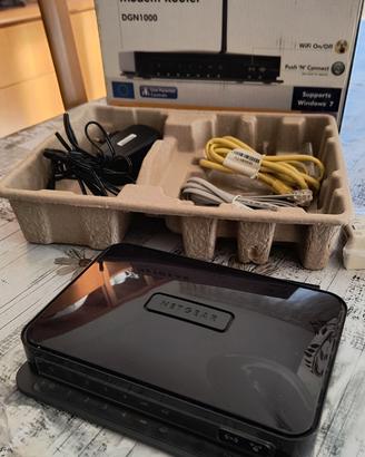 Router Modem Netgear DGN1000 Wireless-N 150 ADSL2+
