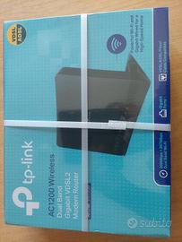 Modem tp-link Archer VR1200 per fibra nuovo.