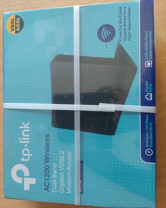 Modem tp-link Archer VR1200 per fibra nuovo.