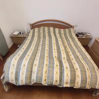 Piumino matrimoniale 160x190 con copripiumino