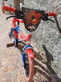 Bicicletta bambino Spiderman 