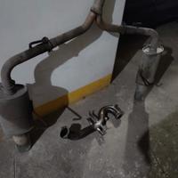 Doppio scarico + Downpipe