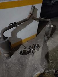 Doppio scarico + Downpipe