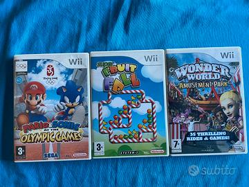 3 Giochi Nintendo WII