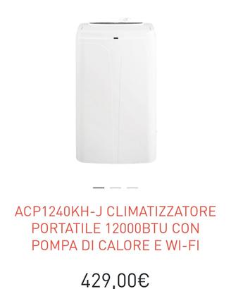 Climatizzatore portatile Akai 12000 BTU/h WIFI