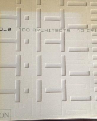 Architettura 100 Architects 10 Critics
