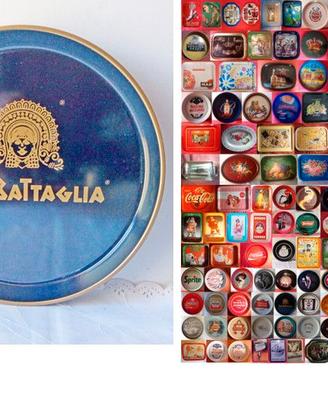 Vassoi pubblicitari Fazi Battaglia latta, e altri