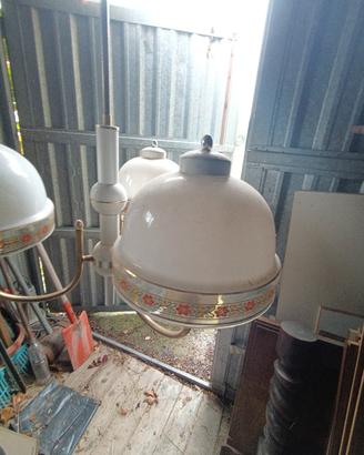 Lampadario vintage anni 70 80 90 antico 