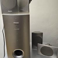 subwoofer Pioneer e ricevitore Panasonic