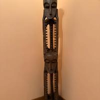 Porta cd etnico legno