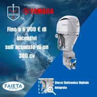 PROMO Motore Yamaha F300cv Bianco Pronta Consegna