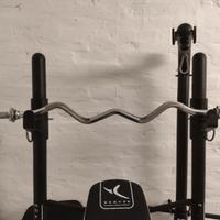 Bilanciere curl bodybuilding 28mm Decathlon 