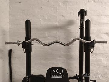 Bilanciere curl bodybuilding 28mm Decathlon 