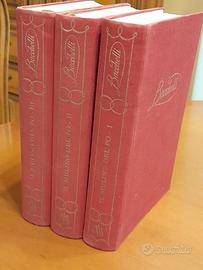 prezioso set di libri in tre volumi corrisponde a