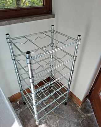 scaffale portabottiglie 