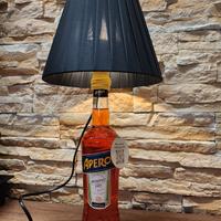 Lampada da tavolo bottiglia Aperol 1 litro.