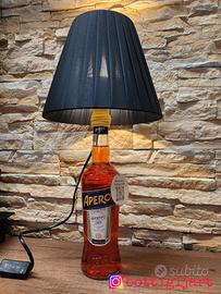 Lampada da tavolo bottiglia Aperol 1 litro.