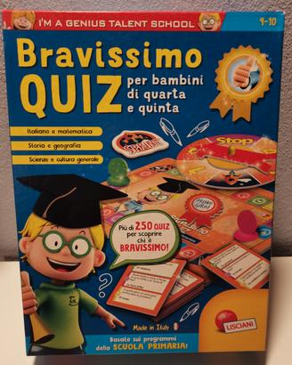 GIOCO DA TAVOLO: bravissimo quiz lisciani 