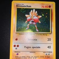 Carta pokemon hitmonchan set base 7/102 italiana