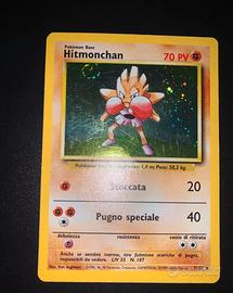 Carta pokemon hitmonchan set base 7/102 italiana