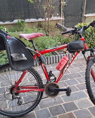 BABY seggiolino reclinabile posteriore per bici
