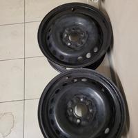 cerchi in ferro nissan  16" 5 fori