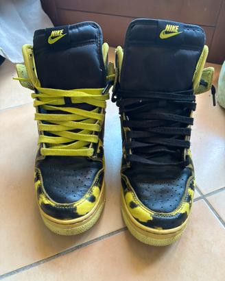 Nike Dunk High 1985 SP giallo acido