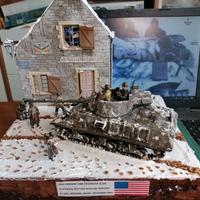 Diorama 1:35 caccia carri USA M36 Jackson