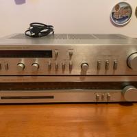 Stereo Tuner e Amplificatore Technics