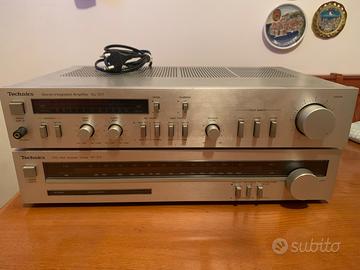 Stereo Tuner e Amplificatore Technics