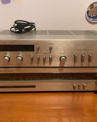 Stereo Tuner e Amplificatore Technics