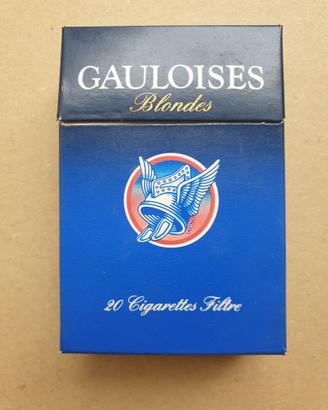 RARO PACCHETTO VUOTO SIGARETTE GAULOISES VINTAGE