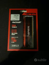 16Gb ram ddr4 Viper 4 3733mhz cl17 2x8Gb