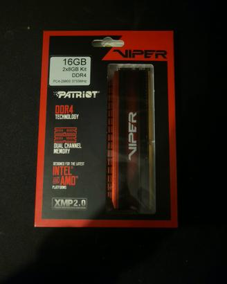 16Gb ram ddr4 Viper 4 3733mhz cl17 2x8Gb