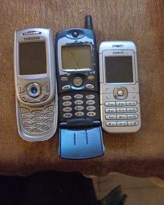 3 cellulari SAMSUNG,NOKIA,LG.