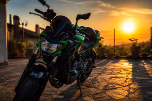 Kawasaki Z650 depotenziata A2 scrico completo SC