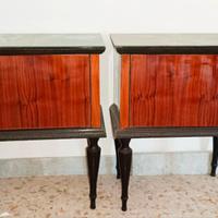 Coppia di comodini vintage