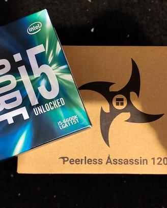Intel i5-6600K + Dissipatore Thermalright Peerless