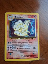 Ninetales 12/102 card Pokemon Set Base 2000
