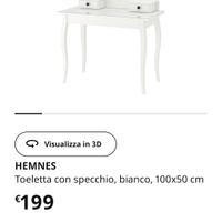 toeletta Ikea come nuova solo piccolo difetto