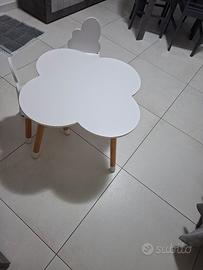 tavolino e sedie  bambino 