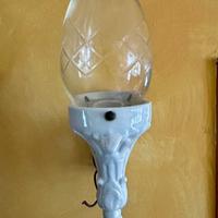 Lampada da parete in ceramica Vintage