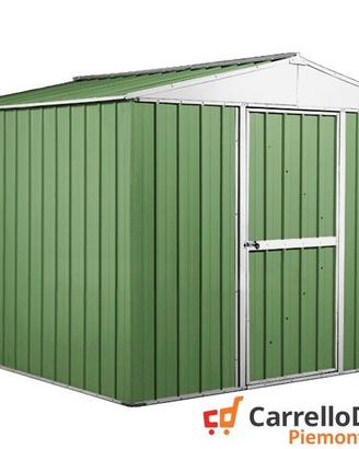 Box porta attrezzi lamiera 276x260 verde chiaro