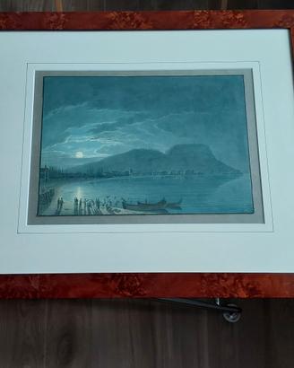 stampa antica Wetzel Garda