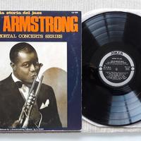 LP - Louis Armstrong - His Immortal Concerts