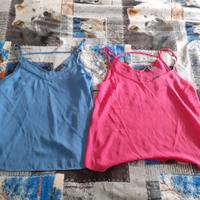 Top corto con spalline da donna - taglia 46