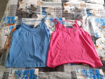 Top corto con spalline da donna - taglia 46